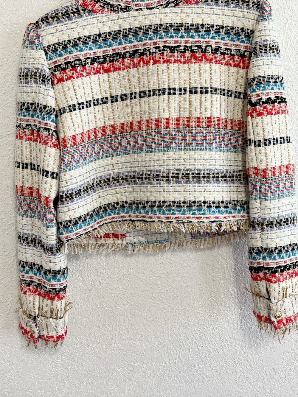 NWT Anthropologie Walter Baker Jones Tweed Jacket - Picture 10 of 10